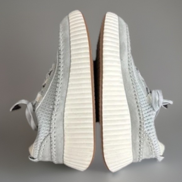 White Mountain Dynastic Platform Sneakers Womens Size 7M Gray Boho Streetwear - Picture 5 of 8